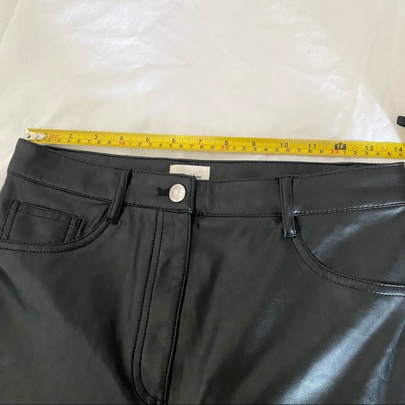Aritzia Wilfred Free Charm Pant High Waisted Faux Leather Pants - Picture 6 of 10